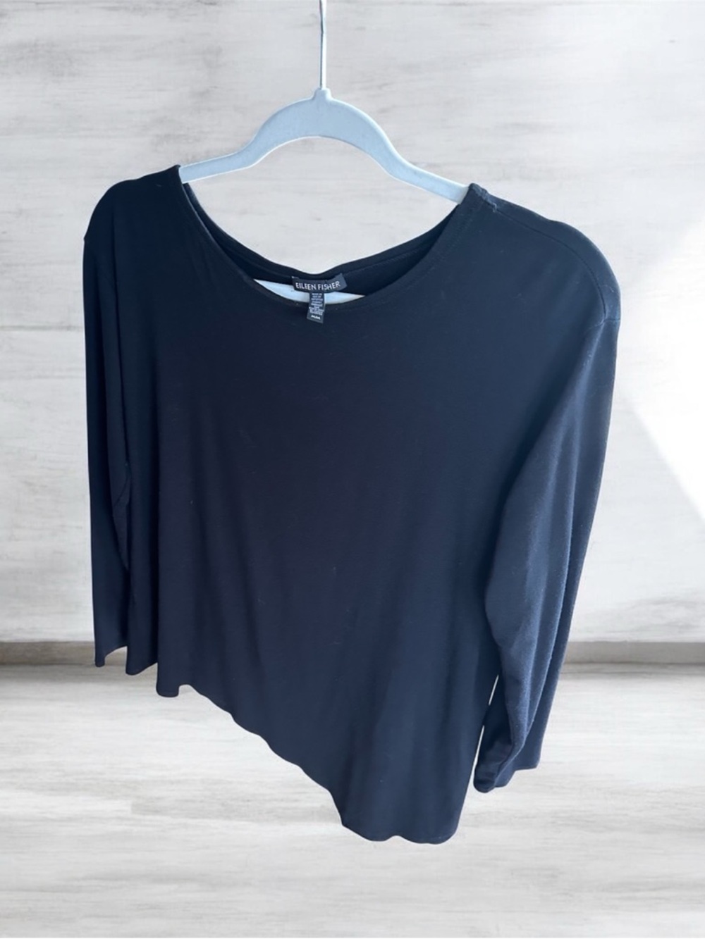 Eileen Fisher black long sleeve size M